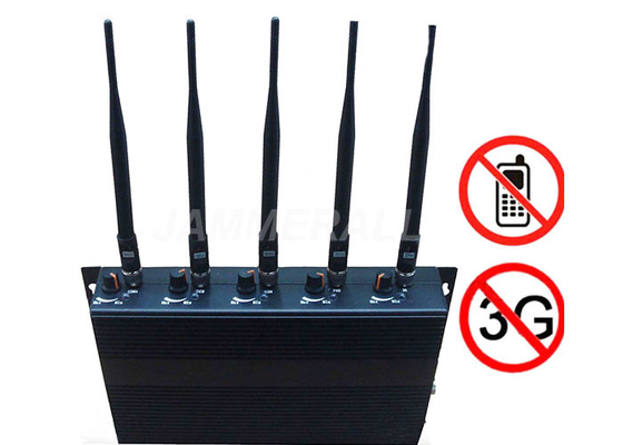 Regelbare 5 verbinden het Signaalstoorzender van de Celtelefoon, 3G/CDMA/GSM Vervormer