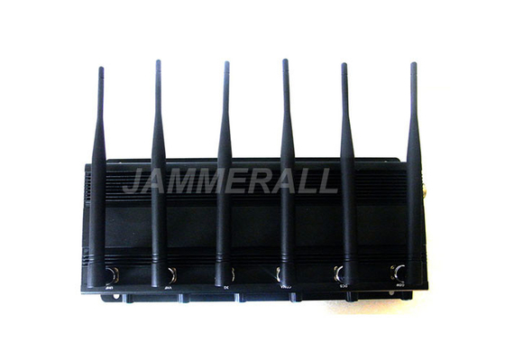 Regelbare Stoorzender 6 van het de Hoge Machtssignaal van 15 W Antennestype voor WiFi/GPS