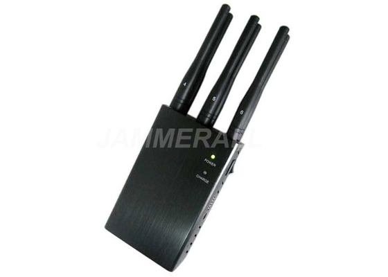 6 de Telefoonstoorzender van de antennes Draagbare Cel, de Ontvangstblocker van Bluetooth WiFi GPSL1