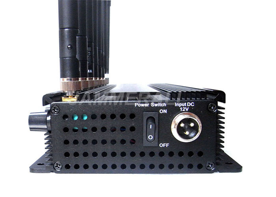 Efficiënte UHFvhf-Stoorzender, de Inhibitor van 3G 4G WiFi met Omni - Richtingantennes