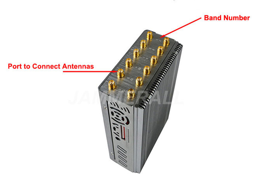 12 Stoorzender van het band de Draagbare Draadloze Signaal voor WiFi/GPS/het Blokkeren van LOJACK/van 3G 4G
