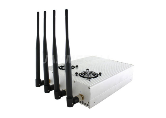 4 van de de Celtelefoon van de bandendesktop 3G van de het Signaalstoorzender de Wisselstroomadapters met Goed Koelsysteem