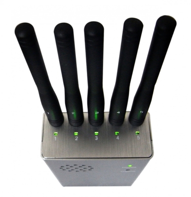 Het verkiesbare Blokkerende Apparaat die van 5 Bandencellphone Wifi het Draadloze Signaal van 3G blokkeren 4G