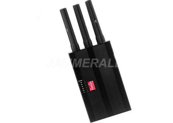 kwaliteit  Handheld 3G 4G Signal Jammer For Blocking LoJack / GPSL1 / GPSL2 / GPSL5 fabriek