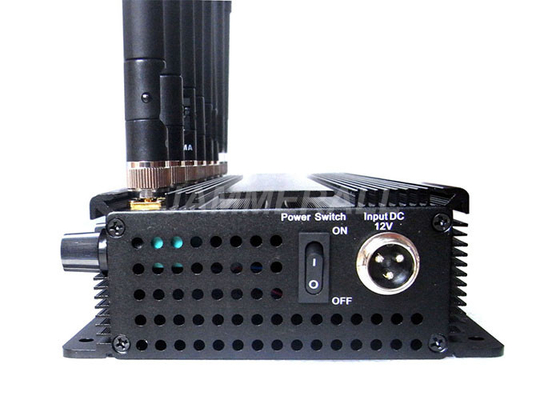 De Telefoon Blokkerend Apparaat van de hoge Machtscel, 8 Antennes Regelbare 3G/4G/GPS-Blocker